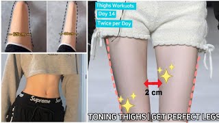 How I lost Thigh Fat and Muscle to get Model slim legs how I lost weight [upl. by Nesila]