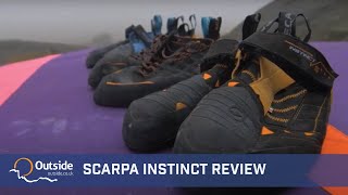 Scarpa Instinct VS VSR and Lace Climbing Shoes [upl. by Mylo]