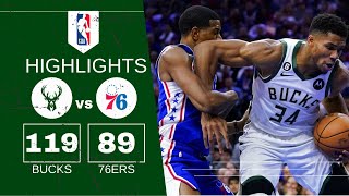 Bucks vs 76ers Full Game Highlights 22524 [upl. by Adest763]