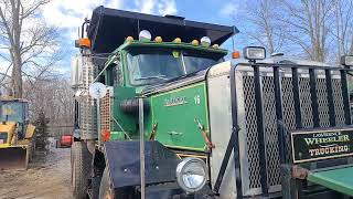 1984 Autocar DK64B Dump Truck  For Sale 38000  Walkaround Video [upl. by Hoenack]