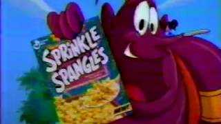 Sprinkle Spangles Cereal commercial 2 1993 [upl. by Calesta]