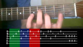 Jak zagrać  Led Zeppelin  Stairway to Heaven  Riff  Lekcja Wideo 12 [upl. by Tobie]