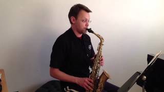 Ragtime Sax Alan Bullard [upl. by Estrella]