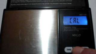 How To Calibrate Digital Pocket Scales WITHOUT a Calibration Weight [upl. by Ayotas]