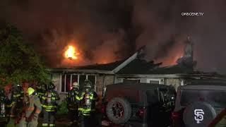 2ND Blaze Destroys Home In Upper Milford [upl. by Nyladnor]