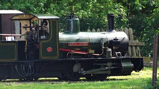 Cleethorpes Coast Light railway CCLR train around Cleethorpes Lincs May 2024 🇬🇧 🚂 [upl. by Warton156]