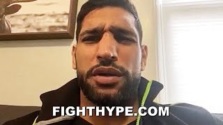 quotKELL DOESNT HAVE A CHINquot  AMIR KHAN CHIN CHECKS KELL BROOK CLAPS BACK AT quotHOUSE IN DUBAIquot DISS [upl. by Yud513]