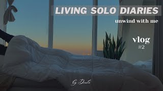 LIVING SOLO DIARIES 002  Weekly Vlog  Cooking Korean Pork Cutlets Thrifting home alone [upl. by Noreg]