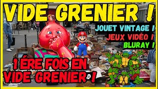 Superbe vide grenier  jeux vidéo vintage BD bluray [upl. by Sinned]