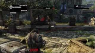 Gears of War 3  Modo Bestia Drone Salvaje Kantus Bloodmount y Mauler  Español Latino HD [upl. by Enirrok]