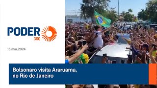 Bolsonaro visita Araruama no Rio de Janeiro [upl. by Rinee968]