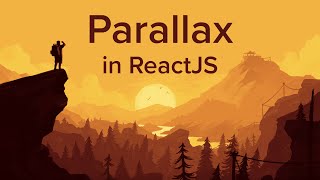 Parallax Scrolling in React using React Spring  ReactJS Parallax Animation  parallax [upl. by Millur]