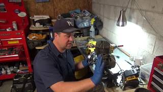 Motobecane Moped Restoration Ep 14 Modified Engine Rebuild and Airsal 74cc Kit Install [upl. by Mota]