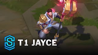 T1 Jayce Skin Spotlight  PreRelease  PBE Preview  League of Legends [upl. by Nywloc]