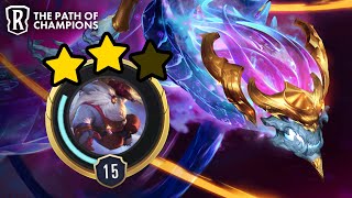 ⭐⭐ 2 STAR BARD vs AURELION SOL  Legends of Runeterra  The Path of Champions [upl. by Benildis98]