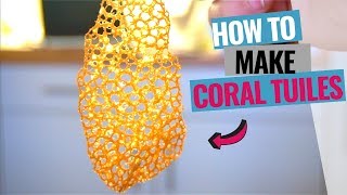 How to make a perfect Lace Tuile [upl. by Edrei]