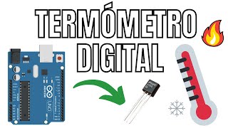 🌡TERMÓMETRO con Arduino MUY FÁCIL de Hacer  Electrónica Básica  UTSOURCE [upl. by Ayotac]