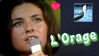 GIGLIOLA CINQUETTI quotLORAGEquot La Pioggia French TV 1969 Part 79 ⬇️Testo ⬇️Lyrics [upl. by Iarised341]