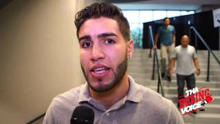 Prichard Colon Talks Fighting On GarciaMalignaggi Card [upl. by Acinej]