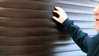 AC Garage doors Novoferm Motorised Insulated Roller Shutter Door [upl. by Quintana]