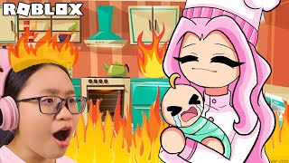 Roblox  Bake The Baby  DONT actually BAKE THE BABY [upl. by Suivatnod]