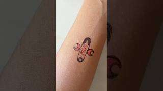 Mom tattoo🧷 🌙🌙 shortvideo tattoo youtubeshorts [upl. by Ferro]