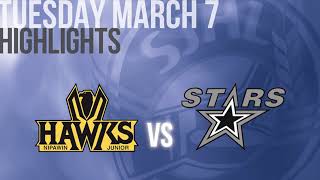 Highlights Nipawin Hawks vs Battlefords North Stars Mar 7th [upl. by Coniah]