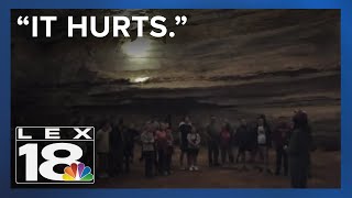 Tour of Great Saltpetre cave highlights threats to caves preservation efforts [upl. by Rannug]