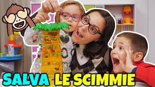 SALVA LE SCIMMIE CHALLENGE Sfida Famiglia GBR [upl. by Ettelegna]