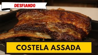 COSTELA ASSADA NO FORNO DESMANCHANDO E SUCULENTA [upl. by Salsbury175]