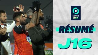 Résumé 16ème journée  Ligue 2 BKT  20232024 [upl. by Petit]