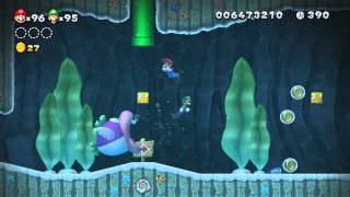 Lets Play New Super Mario Bros U Partie 19  Sur la route des étoiles [upl. by Fritts]