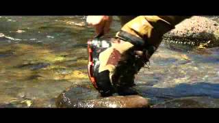 Korkers Wading Boots with OmniTrax [upl. by Lytle]