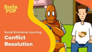 Conflict Resolution How to Settle Your Differences Fairly  BrainPOP [upl. by Ayram]