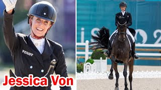 Paris Olympics 2024  Jessica Von Wins Gold Medal at Paris 2024 Olympics in dressage individual [upl. by Joses]