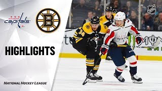 NHL Highlights  Capitals  Bruins 111619 [upl. by Yojenitsirk]