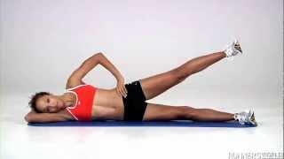 SideLying Leg Lift  Glute Strengthening Exercises for Runners [upl. by Eillah]