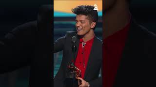 Watch brunomars Win Best Pop Vocal Album For Unorthodox Jukebox In 2014  GRAMMY Rewind [upl. by Odnalra848]