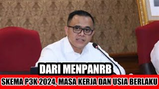 TERJAWAB MASA KERJA DAN USIA JADI PRIORITAS DI P3K 2024 [upl. by Atnomed94]