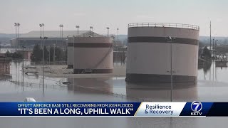 Offutt Air Force Base still recovering from 2019 floods [upl. by Manwell706]