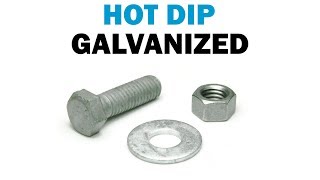 All About Hot Dip Galvanized Fasteners  Fasteners 101 [upl. by Okomot209]