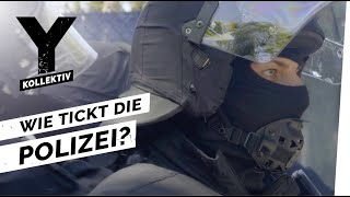 Polizeieinsatz im Fußball  Unterwegs mit der Bereitschaftspolizei [upl. by Vasili]