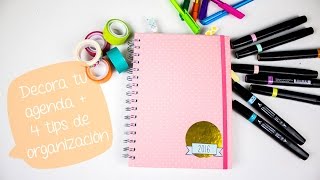 7 ideas para decorar tu agenda  4 tips de organización BigCrafts [upl. by Ailak320]