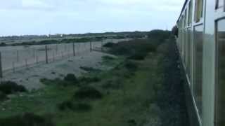 Riding the Appledore to Dungeness Railway speeded up [upl. by Notnelc]