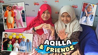 Aqilla amp Friends  Language Fair Di Sekolahku 🤣 Aqillas Diary [upl. by Yseulta]