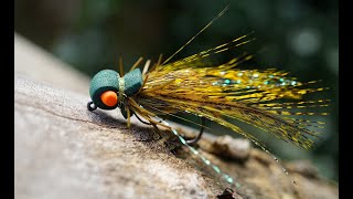 Tying a Olive Cicada Fly by Davie McPhail [upl. by Ricker]