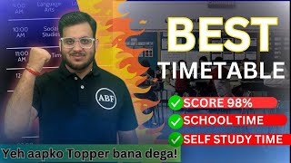 Best time table for all students  Daily routines for students [upl. by Poll]