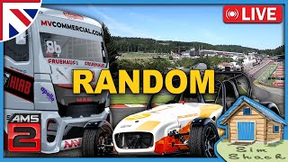 Random Race Night Automobilista 2  Live from the Sim Shack [upl. by Feigin]