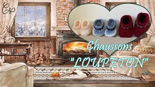 TUTO crochet Chaussons quotLOUPETONquot 🫱🏼 Gaucher [upl. by Nalor13]