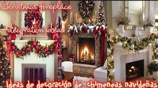 Christmas fireplace decoration ideas Ideas de decoración de chimeneas navideñas [upl. by Initirb55]